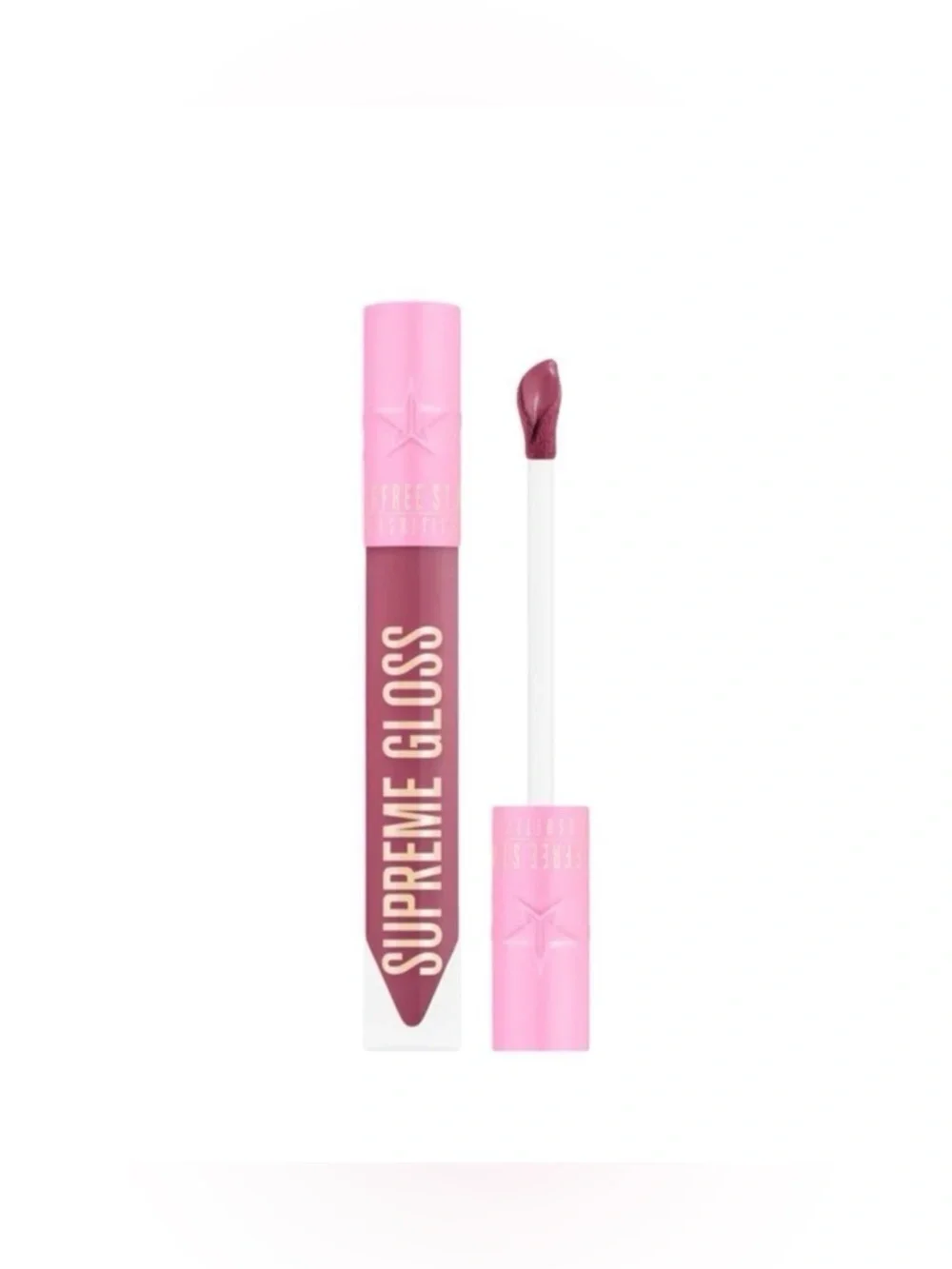 Jeffree Star Supreme Gloss “Improper”NIB Mauve Berry Pink Lip Gloss Full Pigment